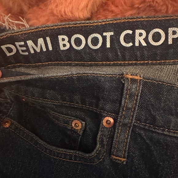 NWT J Crew 9" demi-boot crop jean in Dark Worn wash Size 26 petite - Picture 5 of 7